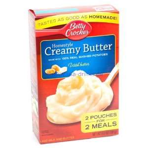 Betty Crocker Creamy Homestyle Butter 100% Real Mashed Potatoes 6.6 oz