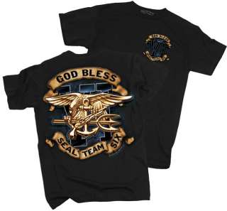 God Bless Seal Team Six Navy Seals T Shirt S M L XL XXL XXXL  