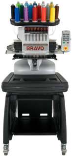 Melco Bravo Commercial Embroidery Machine, Software  
