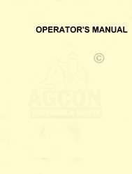 Ferguson Manure Loader L UO 20 Operators Manual  