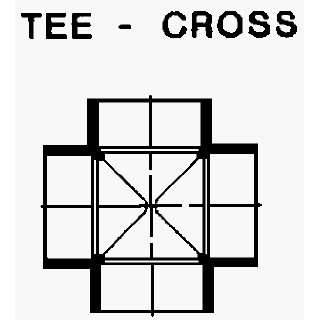  5 each 4 Cross Tee (P179)