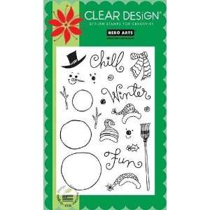   Create Your Own Snowman   Clear Rubber Stamps: Arts, Crafts & Sewing