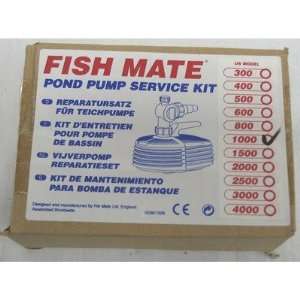  Fish Mate Pump Service Kit for 1000 Pump: Patio, Lawn 
