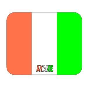  Ivory Coast (Cote DIvoire), Ayame Mouse Pad: Everything 