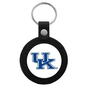   Kentucky Wildcats NCAA Classic Logo Leather Key Tag: Sports & Outdoors
