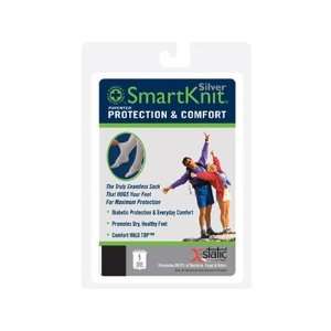 SmartKnit   Seamless Over The Calf Knee High Diabetic Socks w X Static 