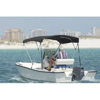 BIMINI BOAT COVER TOP WITH ZIPPERED BOOT FITS 79 84 WIDTH BEAM BOAT 