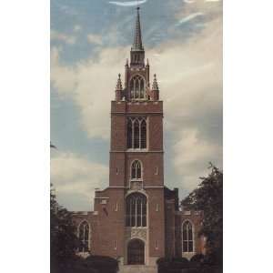  Culver Military Academy Indiana Chapel Post Card 70s 