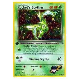  Pokemon   Rockets Scyther (13)   Gym Heroes   Holofoil 
