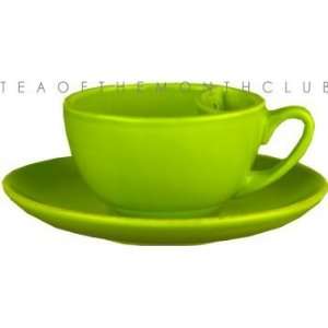  Loveramics Tea Dam Cup & Saucer Tea Set   Lime Green 