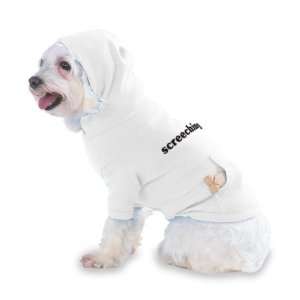  screeching Hooded T Shirt for Dog or Cat X Small (XS 