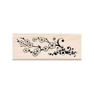   OF FLOWERS SCRAPBOOKING WOOD MOUNT RUBBER STAMP Arts, Crafts & Sewing