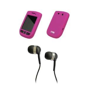  EMPIRE Hot Pink Silicone Skin Cover Case + Stereo Hands 
