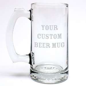  Rustic Font Beer Mug