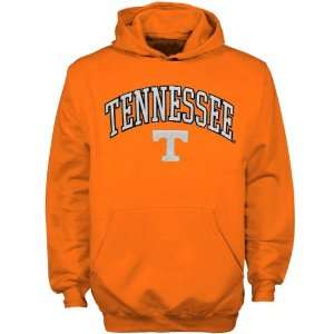   Orange Tackle Twill Hoody Pullover Sweatshirt