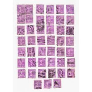  Scott #817 Z. Taylor Stamp Lot (45) Stamps Everything 