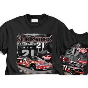  K SCHRADER WOOD BROTHERS TEAM COLOR TEE SIZE XLG Sports 