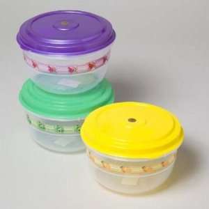    54 Oz. Round Food Storage Container Case Pack 48: Home & Kitchen