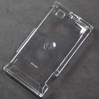 FOR MOTOROLA A555 DEVOUR PHONE CRYSTAL CLEAR SNAP ON HARD COVER CASE 