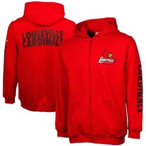  Majestic Louisville Cardinals Youth No Reservations Full 
