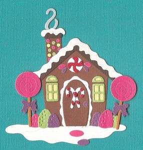 Gingerbread House #3 Die Cut Embellishment Cottage Cutz  