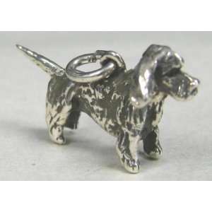   ORB Sterling Silver Dog Charm Dandi Dinmont Terrier: Everything Else