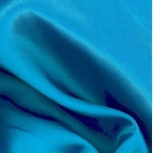  58 Wide Charmeuse Satin Turquoise Fabric By The Yard 