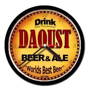  DAOUST beer ale wall clock 