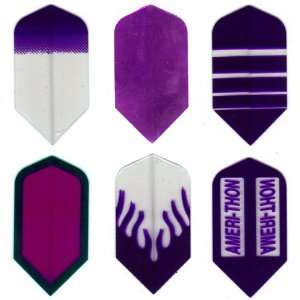  #6015 Purple Darts Matching AmeriThon Six Pack Flight 