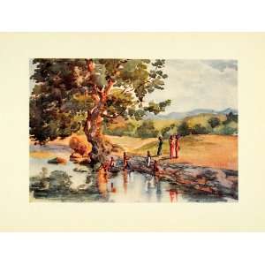   Lady Lawley Lake Karnataka   Original Color Print