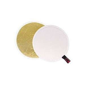  Soft Gold/White Reversible LiteDisc 52 Collapsible 