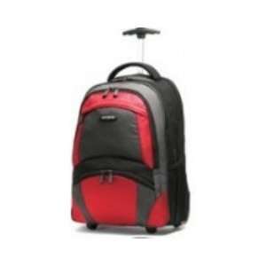  Samsonite Wheeled Backpack   Medium (Red/Charcoal): Sports 