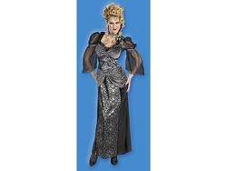 Mardi Gras Dress Victorian Saloon Costume Adlt NIP  