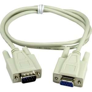 QVS 25 DB9 Male To Female Extension Cable: Electronics