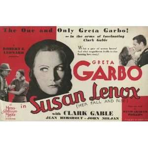 Garbo Poster Movie Half Sheet B 22 x 28 Inches   56cm x 72cm Joan 