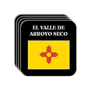 US State Flag   EL VALLE DE ARROYO SECO, New Mexico (NM) Set of 4 Mini 