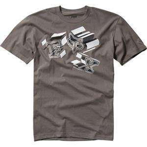  Fox Racing Deactivate T Shirt   Large/Dark Grey 