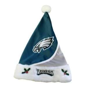  Philadelphia Eagles NFL Color Block Santa Hat: Sports 