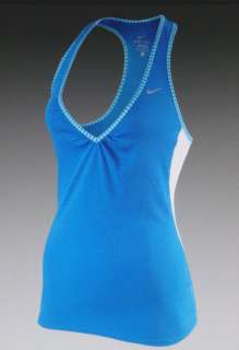   Checked Ribbed Racer Tank Top Running Tennis Yoga Fitness Blue #485