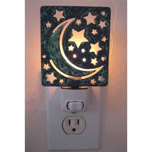  Moon & Stars Night Light (Hand Painted): Home Improvement