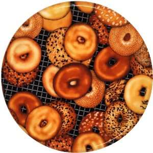  Andreas JO 241 6 1/4 Round Silicone Mat Jar Opener, Bagels 