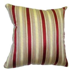   and Gold Stripes Brocade Decorative Throw Pillow Cover