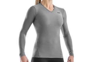 Under Armour Womens HeatGear Longsleeve Compression T Shirt  