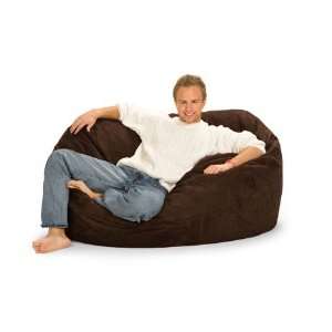  5 Relax Sacks Lounger, Microsuede Chocolate Everything 