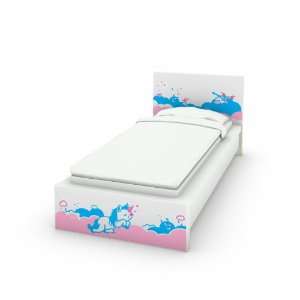 Rocking Pony pink Decal for IKEA Malm Bed Front & Back 