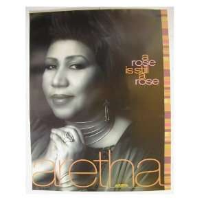  Aretha Franklin Promo Poster A Rose Is Still A Rose: Home 