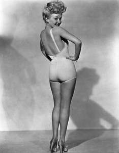 Betty Grable Dancer, Singer, Death certificate Los Angeles County 