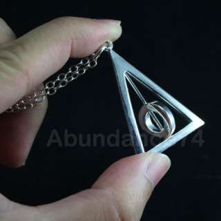 Harry Potter DEATHLY HALLOWS Sterling Silver Pendant  
