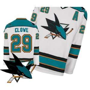  EDGE San Jose Sharks Authentic NHL Jerseys Ryane Clowe 