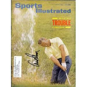  Arnold Palmer Autographed/Hand Signed Sports Illustrated 7 